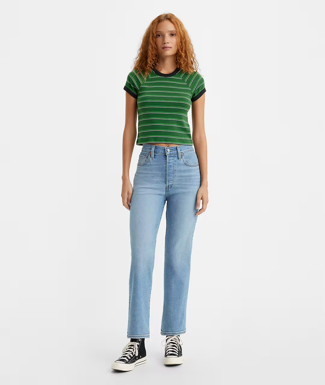 Levi's - Ribcage Straight Ankle Jeans – Glam Slam Clothing