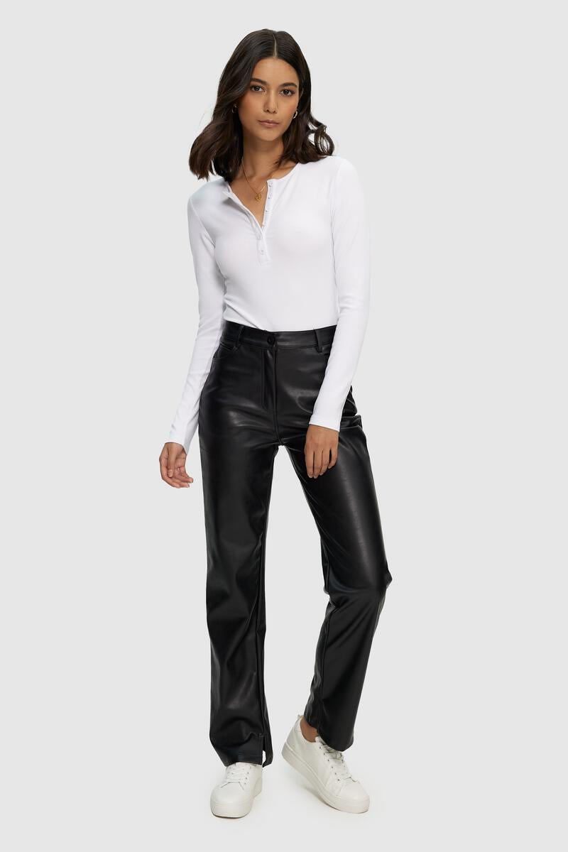 Kuwalla Tee - Leather Straight Fit Pant
