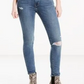 Levi's - 710 Super Skinny Mid Rise Jeans