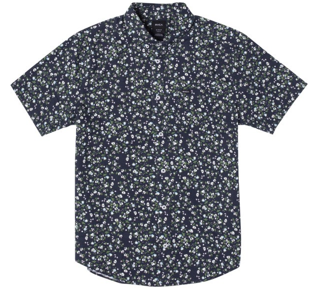 RVCA - That'll Do Slim Fit Short Sleeve Button Up Shirt