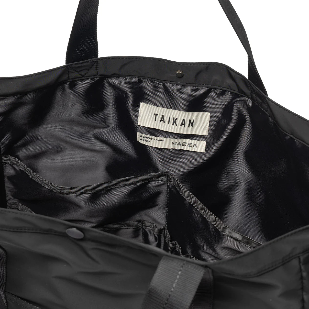 Taikan - Sherpa 2.0 Black Tote Bag