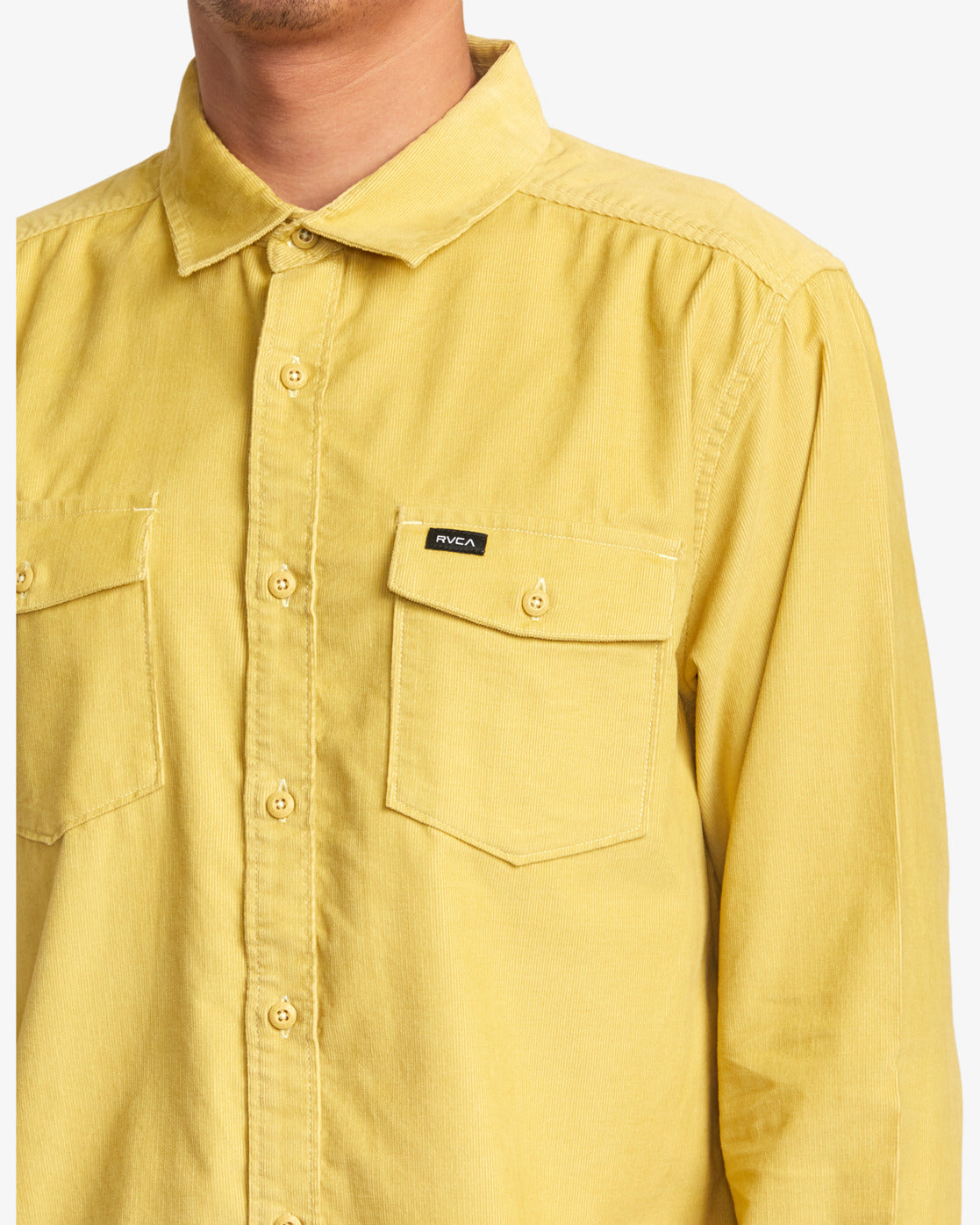 RVCA - Freeman Corduroy Long Sleeve Shirt