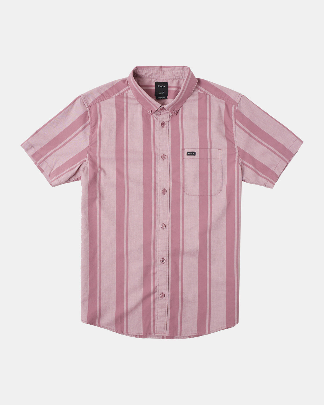 RVCA - That'll Do Stretch Stripe Short Sleeve Button Up
