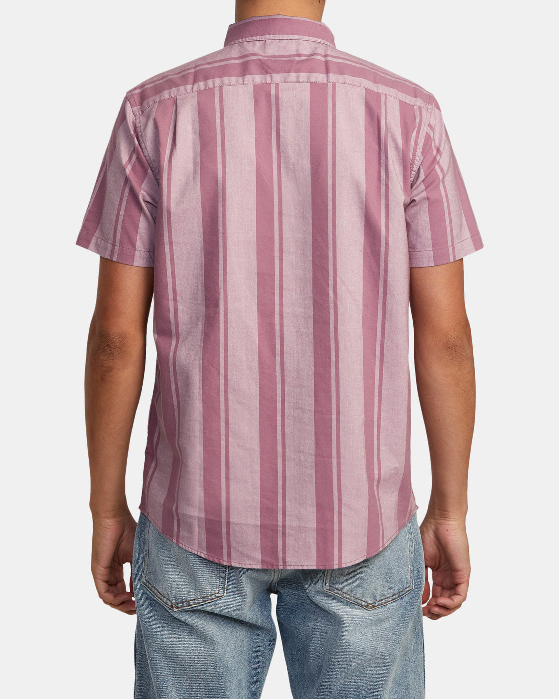RVCA - That'll Do Stretch Stripe Short Sleeve Button Up