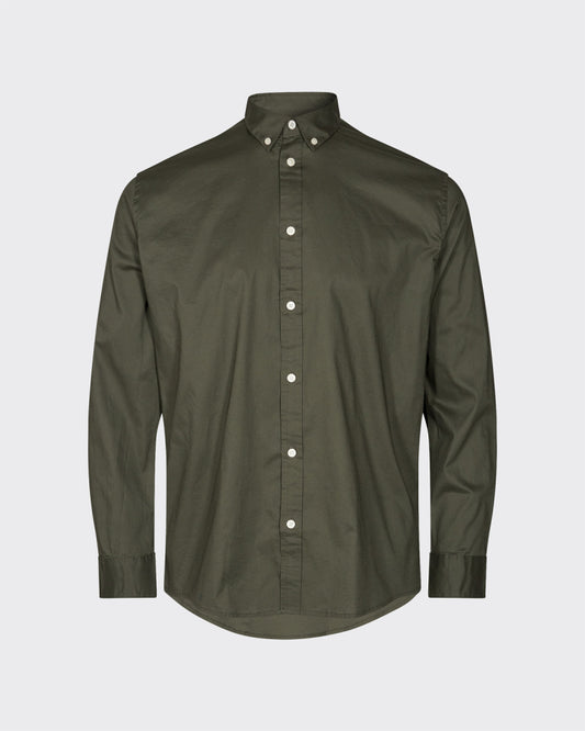 Minimum - Essentials Walther Long Sleeve Button Up